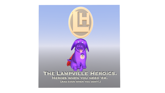 Door sign Heroics Poster